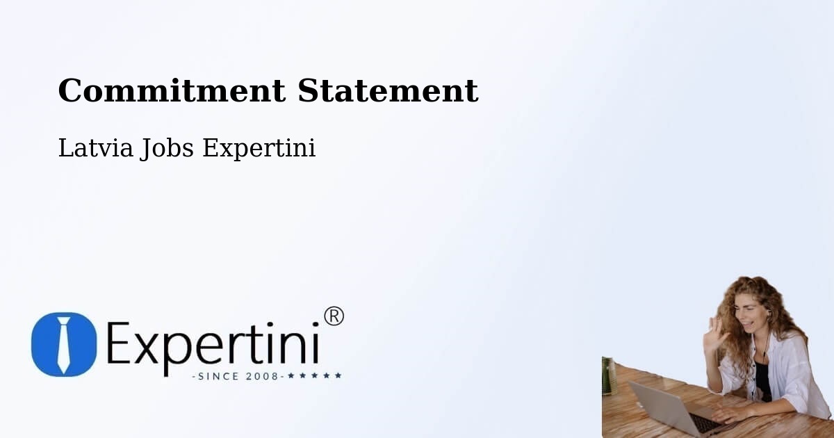 Corporate Commitment – Aloja - Latvia Jobs Expertini